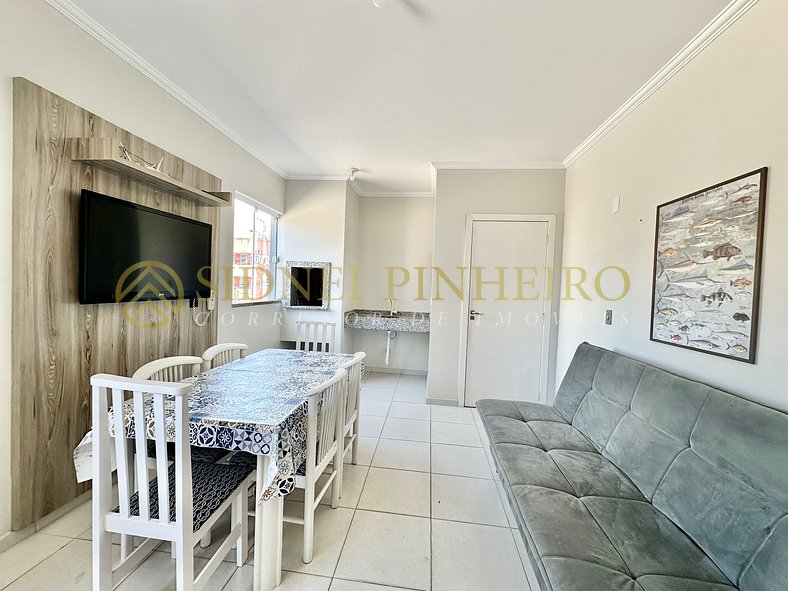 512 - Apartamento 2 dormitórios Praia de Bombas